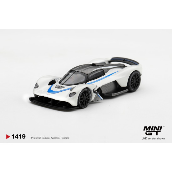 1/64 ASTON MARTIN VALKYRIE ESCAPING WHITE (LHD)