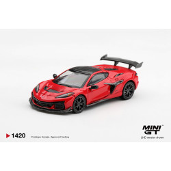 1/64 CHEVROLET CORVETTE ZR1 TORCH RED (LHD) BLISTER PACKAGING