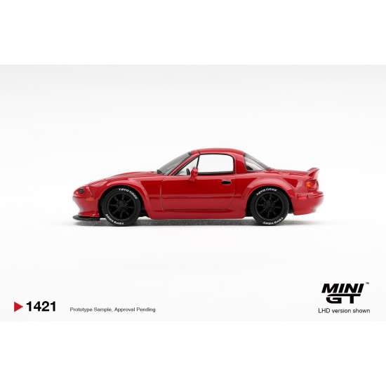 1/64 MAZDA MX-5 (NA) PANDEM CLASSIC RED (LHD) BLISTER PACKAGING