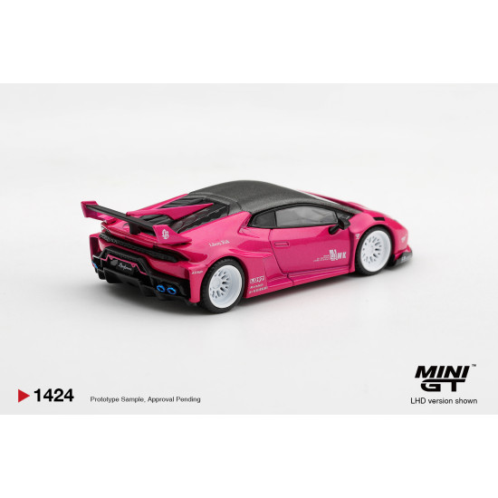 1/64 LB WORKS LAMBORGHINI HURACAN GT RUBY PURPLE (LHD)