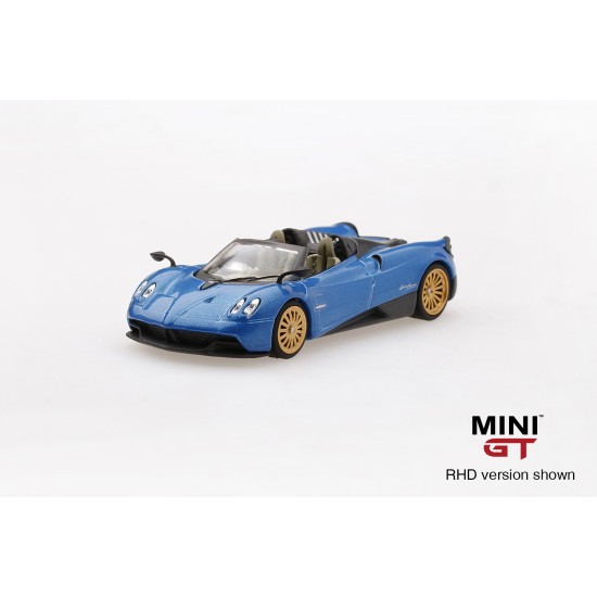 1/64 PAGANI HUAYRA ROADSTER BLUE FRANCIA (LHD)