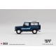 1/64 LAND ROVER DEFENDER 90 COUNTY WAGON STRATOS BLUE (LHD)