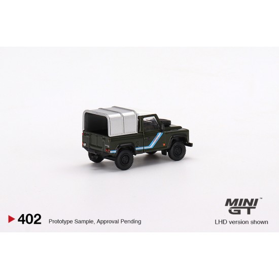 1/64 LAND ROVER DEFENDER 90 PICKUP BRONZE GREEN (LHD) MGT00402-L