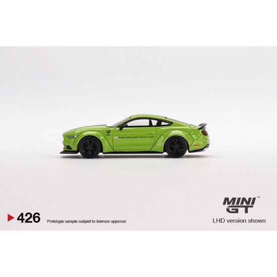 MGT00426-L - 1/64 LB-WORKS FORD MUSTANG GRABBER LIME (LHD)