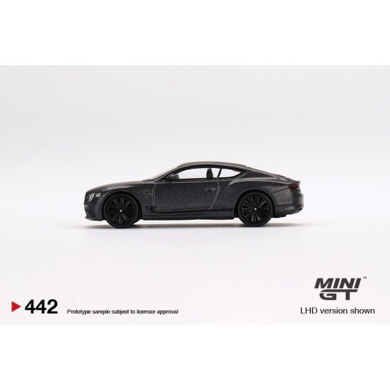 MGT00442-L - 1/64 BENTLEY CONTINENTAL GT SPEED 2022 ANTHRACITE SATIN (LHD)