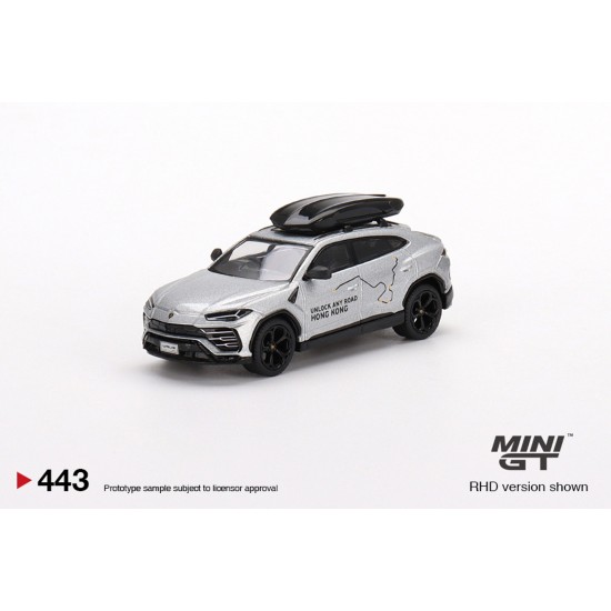 MGT00443-R - 1/64 LAMBORGHINI URUS UNLOCK ANY ROAD HONG KONG EXCLUSIVE (RHD)