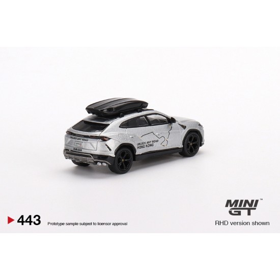 MGT00443-R - 1/64 LAMBORGHINI URUS UNLOCK ANY ROAD HONG KONG EXCLUSIVE (RHD)