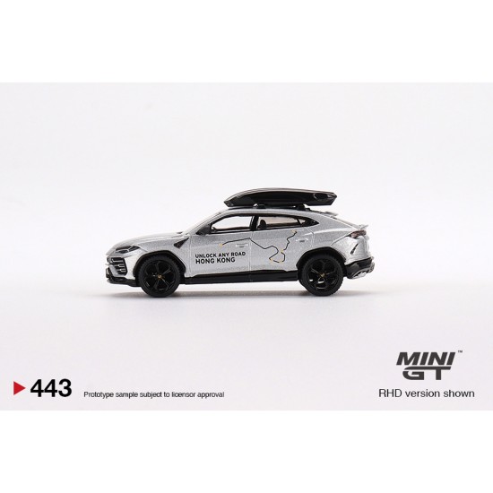 MGT00443-R - 1/64 LAMBORGHINI URUS UNLOCK ANY ROAD HONG KONG EXCLUSIVE (RHD)