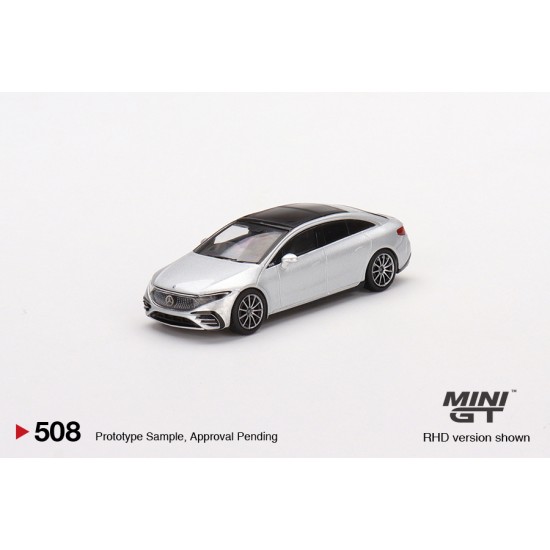 1/64 MERCEDES-BENZ EQS 580 4MATIC SILVER METALLIC (RHD) MGT00508-R