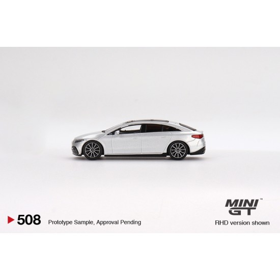 1/64 MERCEDES-BENZ EQS 580 4MATIC SILVER METALLIC (RHD) MGT00508-R