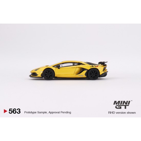 1/64 LAMBORGHINI AVENTADOR SVJ GIALLO ORION (RHD) MGT00563-R