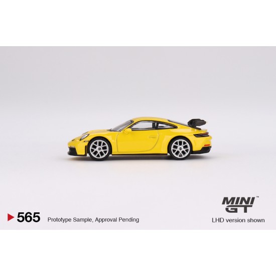 1/64 PORSCHE 911 (992) GT3 RACING YELLOW (RHD) MGT00565-R