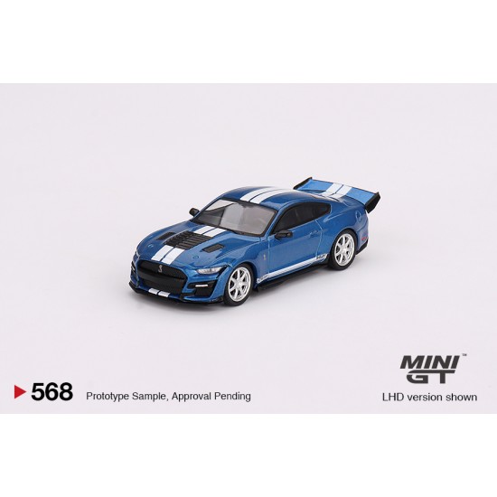 1/64 SHELBY GT500 DRAGON SNAKE CONCEPT FORD PERFORMANCE BLUE (LHD) MGT00568-L