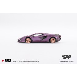 1/64 LAMBORGHINI SIAN FKP 37 MATTE VIOLA SE30 (LHD) MGT00588-L 1/64 LAMBORGHINI SIAN FKP 37 MATTE VIOLA SE30 (LHD) MGT00588-L