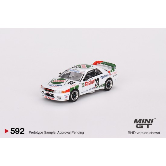 1/64 NISSAN SKYLINE GT-R (R32) GR. A NO.23 1990 MACAU GUIA RACE WINNER (RHD)