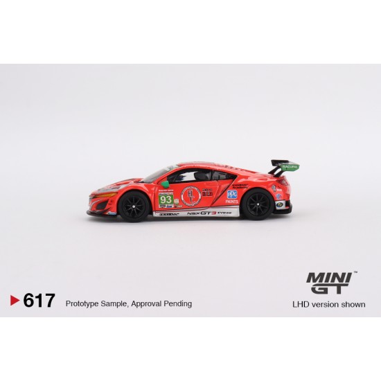 1/64 ACURA NSX GT3 EVO22 NO.93 WTR RACERS EDGE MOTORSPORTS (LHD) MGT00617-L