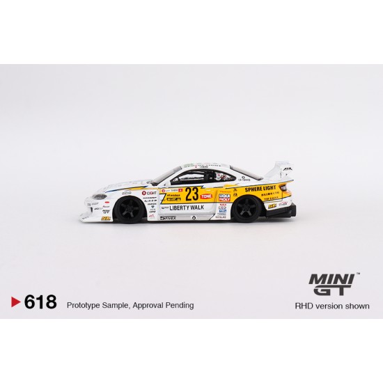 1/64 NISSAN LB-SUPER SILHOUETTE S15 SILVIA NO.23 2022 GOODWOOD FESTIVAL OF SPEED