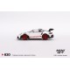1/64 PORSCHE 911 (992) GT3 RS WHITE WITH PYRO RED ACCENT PACKAGE (LHD)