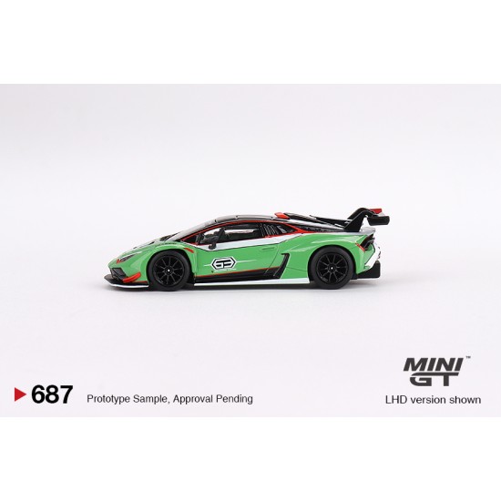 1/64 LAMBORGHINI HURACAN GT3 EVO2 PRESENTATION (LHD)