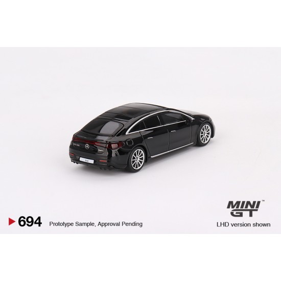 1/64 MERCEDES-BENZ EQS 580 4MATIC BLACK (RHD)