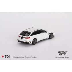 1/64 AUDI ABT RS6-R GLACIER WHITE METALLIC (RHD) MGT00701-R 1/64 AUDI ABT RS6-R GLACIER WHITE METALLIC (RHD) MGT00701-R