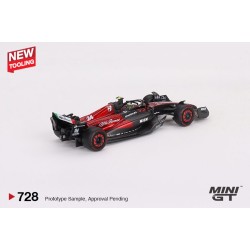 1/64 ALFA ROMEO C43 NO.24 ZHOU GUANYU 2023 F1 AUSTRALIAN GP MGT00728-L 1/64 ALFA ROMEO C43 NO.24 ZHOU GUANYU 2023 F1 AUSTRALIAN GP MGT00728-L
