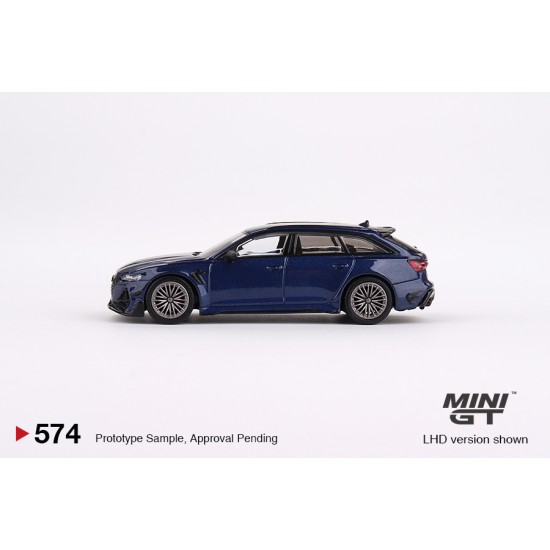 1/64 AUDI ABT RS6-R NAVARRA BLUE METALLIC (LHD) MGT00574-L