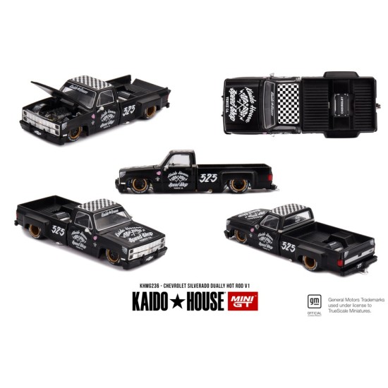 1/64 CHEVROLET SILVERADO DUALLY HOT ROD V1 1/64 CHEVROLET SILVERADO DUALLY HOT ROD V1