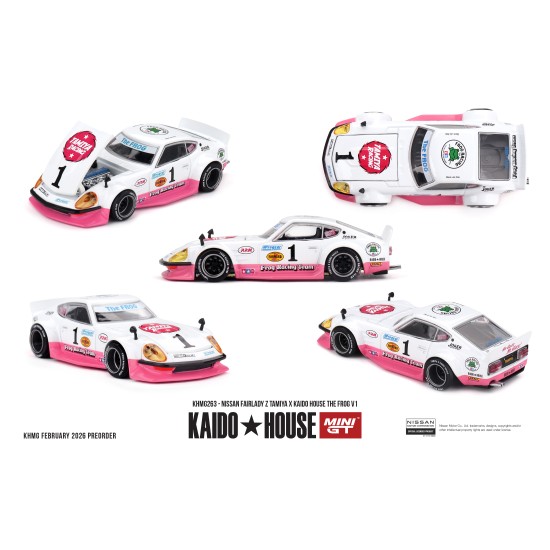 1/64 NISSAN FAIRLADY Z TAMIYA X KAIDO HOUSE THE FROG V1