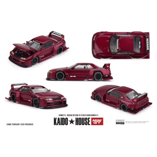 1/64 NISSAN SKYLINE GT-R (R32) KAIDO WORKS V1
