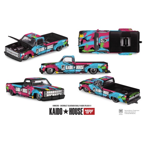 1/64 CHEVROLET SILVERADO DUALLY KAIDO SPLASH V1 1/64 CHEVROLET SILVERADO DUALLY KAIDO SPLASH V1