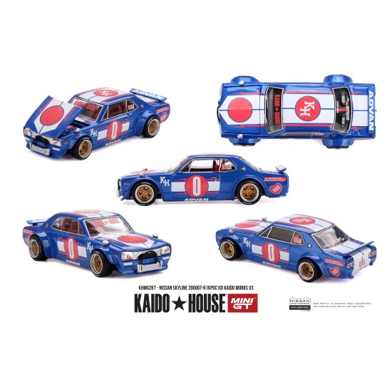 1/64 NISSAN SKYLINE 2000GT-R (KPGC10) KAIDO WORKS V3 1/64 NISSAN SKYLINE 2000GT-R (KPGC10) KAIDO WORKS V3