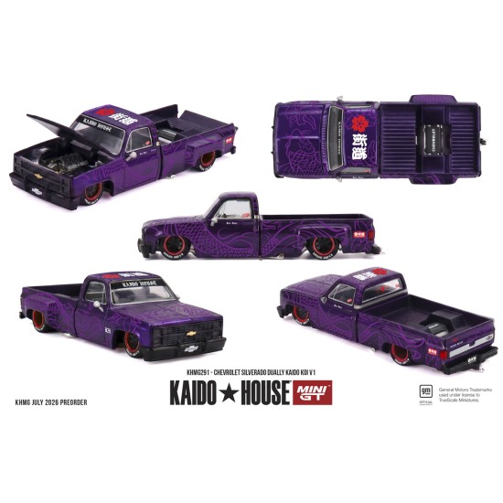 1/64 CHEVROLET SILVERADO DUALLY KAIDO KOI V1