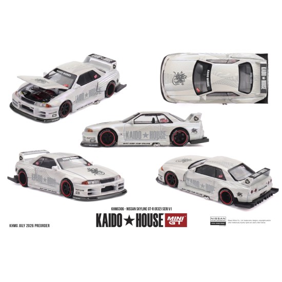 1/64 NISSAN SKYLINE GT-R (R32) SERI V1 1/64 NISSAN SKYLINE GT-R (R32) SERI V1