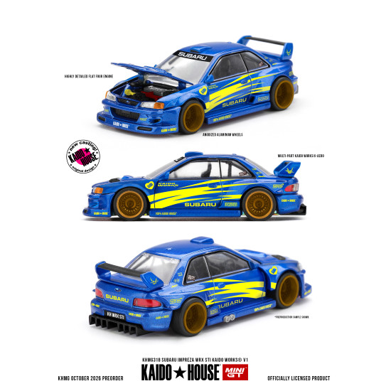 1/64 SUBARU IMPREZA WRX STI KAIDO WORKS V1 1/64 SUBARU IMPREZA WRX STI KAIDO WORKS V1