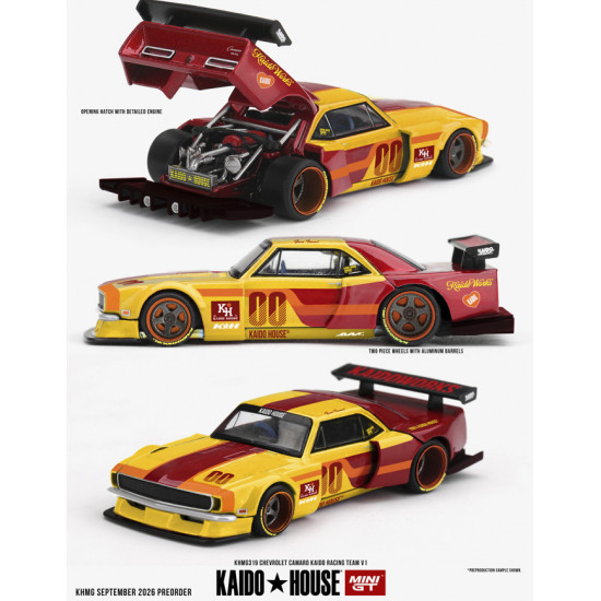 1/64 CHEVROLET CAMARO KAIDO RACING TEAM V1 1/64 CHEVROLET CAMARO KAIDO RACING TEAM V1