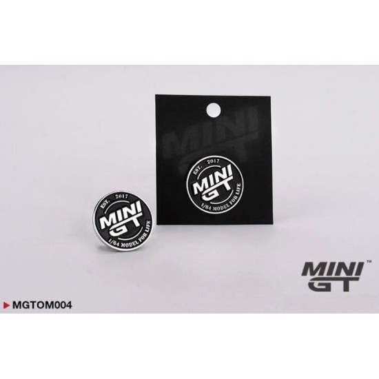 MINI GT - ROUND LOGO PIN (2.45CM) MGTOM004