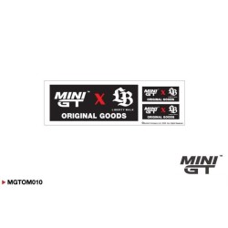 MINI GT X LB ORIGINAL GOODS STICKER SET (6X19CM) MGTOM010 MINI GT X LB ORIGINAL GOODS STICKER SET (6X19CM) MGTOM010