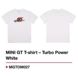 MINI GT T-SHIRT - TURBO POWER WHITE - XXL MGTOM027-XXL MINI GT T-SHIRT - TURBO POWER WHITE - XXL MGTOM027-XXL
