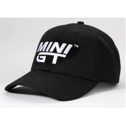MINI GT CAP - BLACK WITH CLASSIC WHITE LOGO MGTOM036 MINI GT CAP - BLACK WITH CLASSIC WHITE LOGO MGTOM036