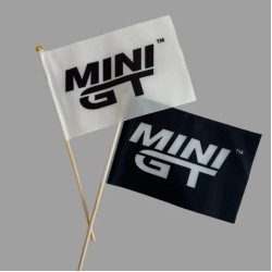 MINI GT MINI FLAG SET - CLASSIC LOGO (SET OF 2) MINI GT MINI FLAG SET - CLASSIC LOGO (SET OF 2)