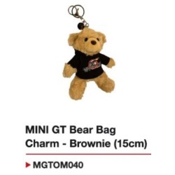 MINI GT BEAR BAG CHARM - BROWNIE MGTOM040 MINI GT BEAR BAG CHARM - BROWNIE MGTOM040