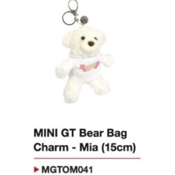 MINI GT BEAR BAG CHARM - MIA MGTOM041 MINI GT BEAR BAG CHARM - MIA MGTOM041