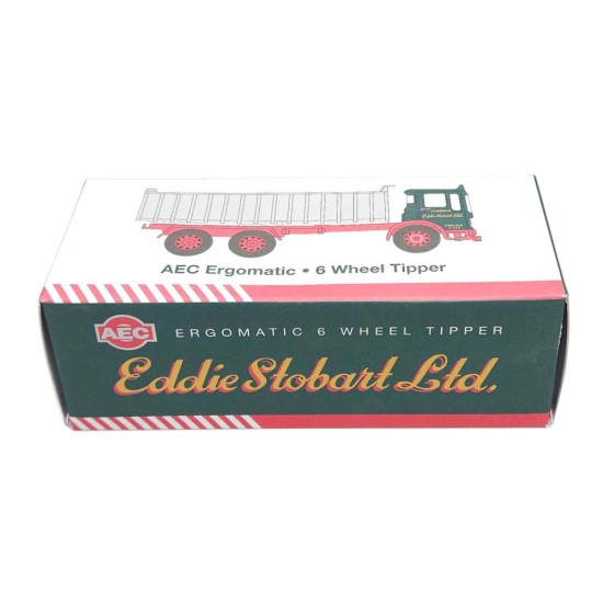 ATLAS EDDIE STOBART 1/76 AEC ERGOMATIC 6 WHEEL TIPPER - 4649104