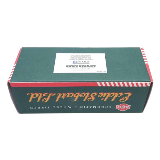 ATLAS EDDIE STOBART 1/76 AEC ERGOMATIC 6 WHEEL TIPPER - 4649104