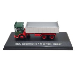 ATLAS EDDIE STOBART 1/76 AEC ERGOMATIC 6 WHEEL TIPPER - 4649104
