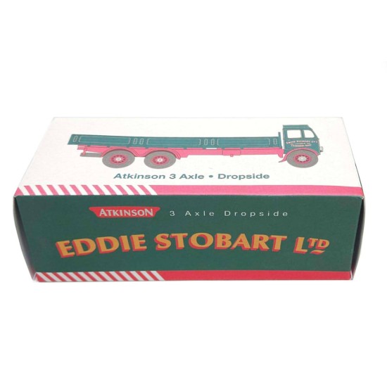 ATLAS EDDIE STOBART 1/76 ATKINSON 3 AXLE DROPSIDE - 4649107