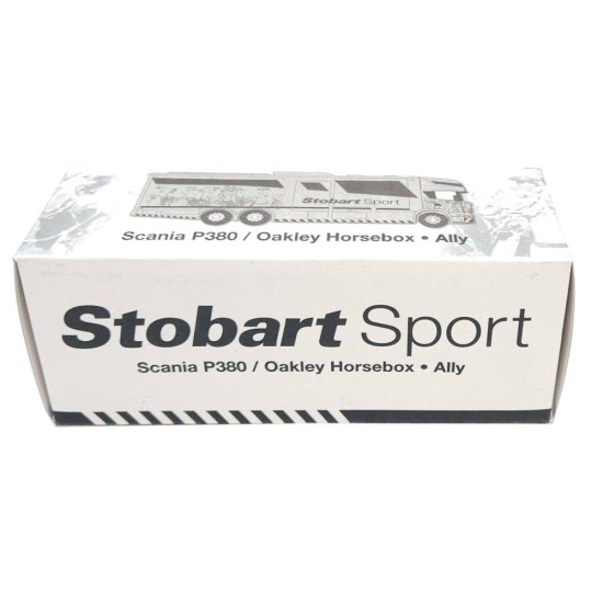 ATLAS STOBART SPORT 1/76 SCANIA P380 OAKLEY HORSEBOX ALLY - 4649111