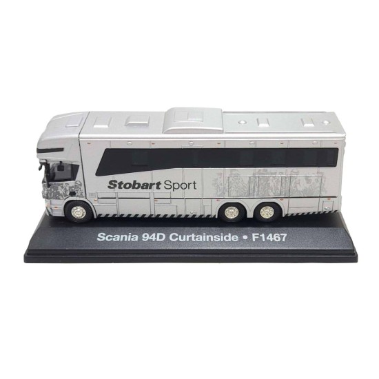ATLAS STOBART SPORT 1/76 SCANIA P380 OAKLEY HORSEBOX ALLY - 4649111