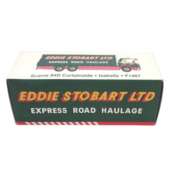 ATLAS EDDIE STOBART 1/76 SCANIA 94D CURTAINSIDE ISABELLE F1467 - 4649112